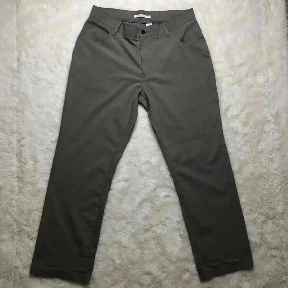 Perry Ellis  Portfolio Dress Pants Grey Size 36 - Picture 2 of 16